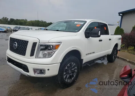 2018 Nissan Titan Sv z USA, uszkodzony, nr VIN 1N6AA1E57JN551507